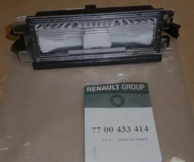 Фонарь освещения RENAULT 7700433414