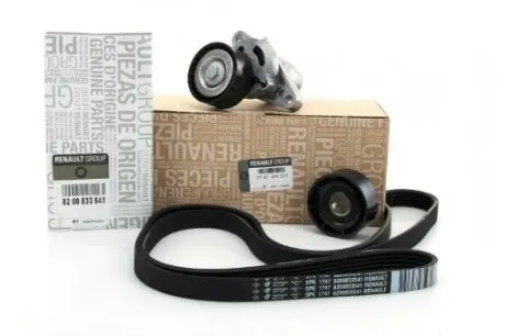 К-кт ремня приложение оборудование ролика RENAULT 7701477517