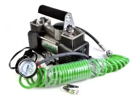 Компрессор автомобильный URAGAN 90170 2-х цил. на АКБ 85 л/мин RENAULT 7711540257