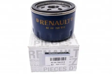 Фильтр масляный LADA LARGUS 12-; SUZUKI JIMNY 03-; NISSAN PRIMASTAR (X83) 01-; DACIA SUPERNOVA 00-03 RENAULT 8200768913