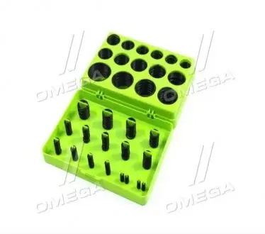 Кільця ущільнювальні поштучно, в асортименті, чорні, диам. 2,8-50 мм RIDER RD11500ZK1IN