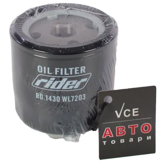 Фільтр масляний skoda felicia, fabia, octavia, vw golf 91- RIDER RD.1430WL7203