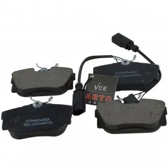 Колодка тормозов. диск. standard vw transporter (t4) 90-03 задн. с датчиком RIDER RD.23224STD