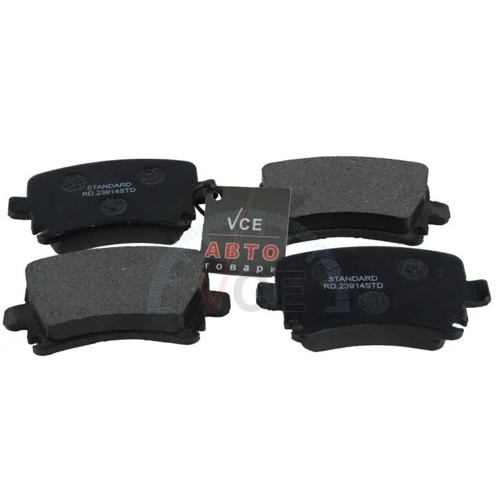 Фото 1 - Колодка гальм. диск. standard vw passat, caddy, октавія 05 - задн. RIDER RD.23914STD Колодка гальм. диск. standard vw passat, caddy, октавія 05 - задн. RIDER RD.23914STD (фото 1)