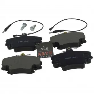 Колодка тормозов. диск. dacia logan 04 – передн. RIDER RD3323DB1634