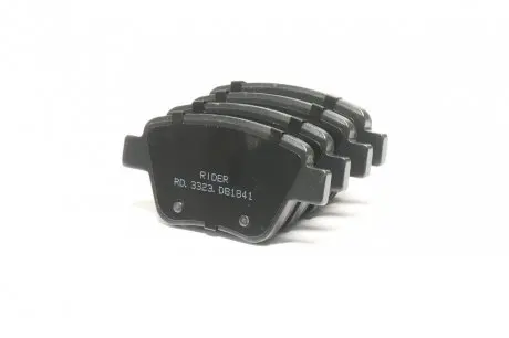 Колодка тормозов. диск. skoda octavia 07- задн. RIDER RD.3323.DB1841