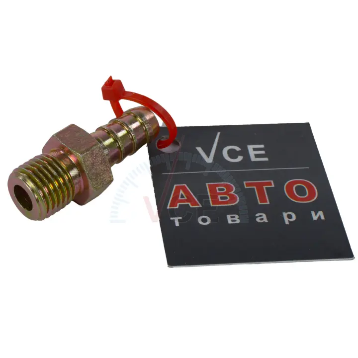 Фото 1 - Переходник штуцер м14х1,5х10 прямой (ель) RIDER RD 58.72.17 Переходник штуцер м14х1,5х10 прямой (ель) RIDER RD 58.72.17 (фото 1)