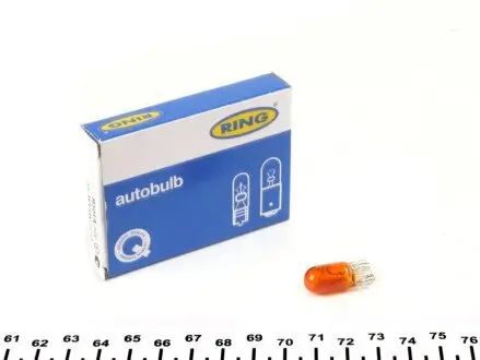 Автолампа wy5w w2,1x9,5d 5 w оранжевая RING R501A