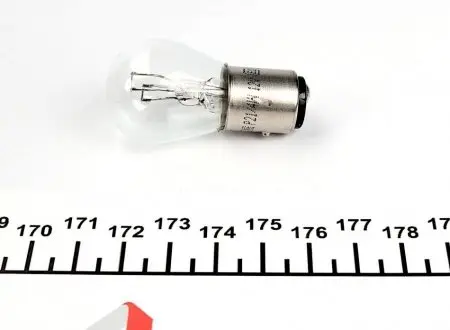 Автолампа p21/4w baz15d 5w 21w прозрачная RING R566