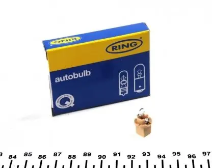 Автолампа bax 1,4w прозрачная RING R8328