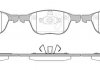 Комплект тормозных колодок, дисковый тормоз ROADHOUSE 21082.00 (фото 2)