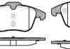 Комплект тормозных колодок, дисковый тормоз ROADHOUSE 21219.00 (фото 2)