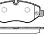 Комплект тормозных колодок, дисковый тормоз ROADHOUSE 21245.00 (фото 2)