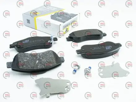 Комплект гальмівних колодок, дискове гальмо ROADHOUSE 21289.02