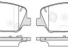 Комплект тормозных колодок, дисковый тормоз ROADHOUSE 21398.12 (фото 2)