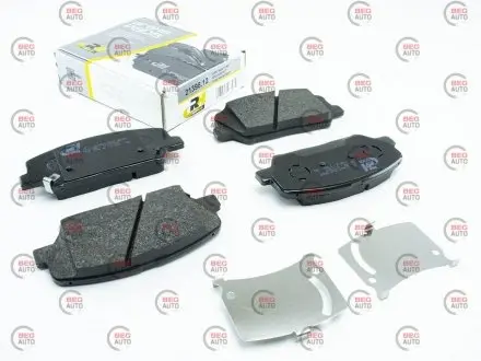 Комплект тормозных колодок, дисковый тормоз ROADHOUSE 21398.12