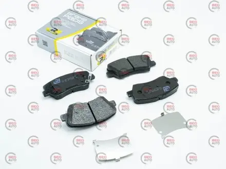 Колодки тормозные дисковые передние комплект KIA SORENTO II (XM) 09-15, Cerato (YD) 13-; HYUNDAI i30 13-,EQUUS 09- ROADHOUSE 21412.32