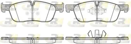 Тормозные колодки дисковые. ROADHOUSE 21633.10