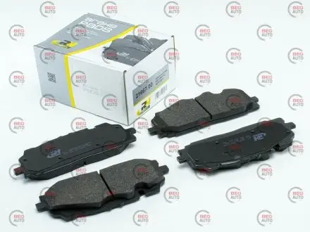 Комплект тормозных колодок, дисковый тормоз ROADHOUSE 21667.00