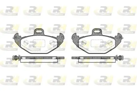 Комплект тормозных колодок, дисковый тормоз ROADHOUSE 2686.00