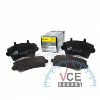 Комплект тормозных колодок, дисковый тормоз ROADHOUSE 2819.00