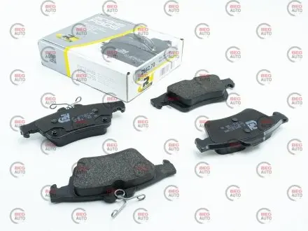 Комплект тормозных колодок, дисковый тормоз ROADHOUSE 2842.70