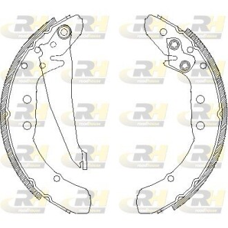 Гальмівні колодки барабанні ROADHOUSE 4397.00