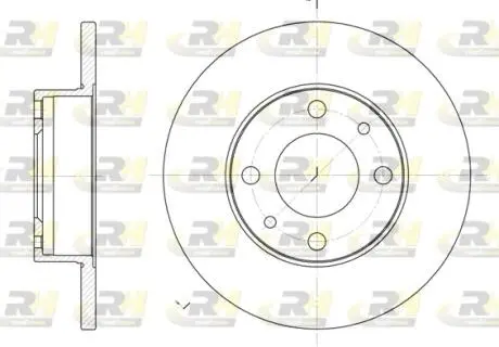 Тормозной диск ROADHOUSE 6030.00