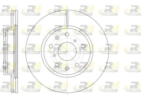 Тормозной диск ROADHOUSE 61018.10