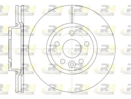 Тормозной диск ROADHOUSE 61019.10