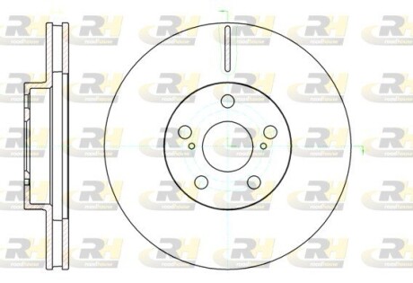 Тормозной диск ROADHOUSE 61093.10