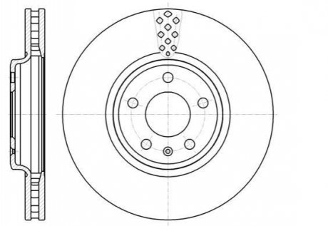 Тормозной диск ROADHOUSE 61110.10 (фото 1)