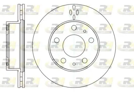 Тормозной диск ROADHOUSE 61204.10