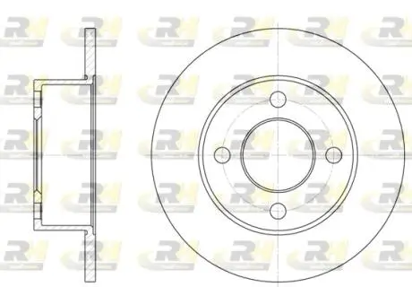 Тормозной диск ROADHOUSE 6122.00