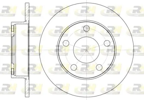 Тормозной диск ROADHOUSE 612400