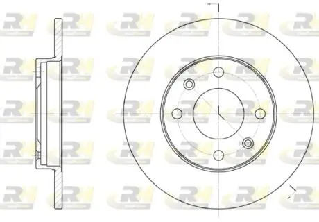 Гальмівний диск ROADHOUSE 6130.00