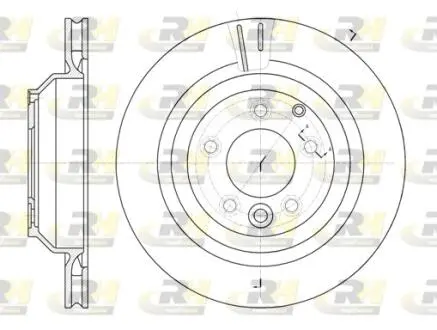 Тормозной диск ROADHOUSE 61302.10