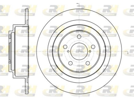 Гальмівний диск ROADHOUSE 61343.00