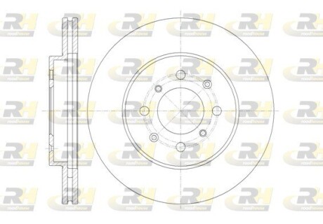Гальмівний диск ROADHOUSE 61357.10