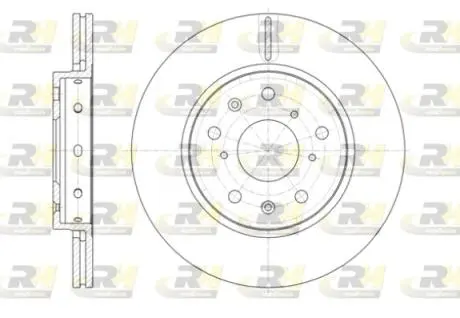 Гальмівний диск ROADHOUSE 6141710