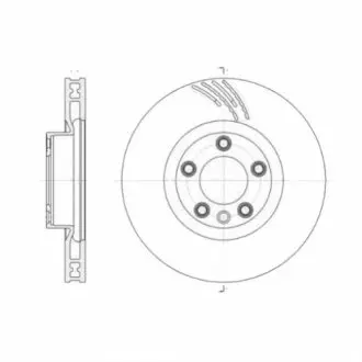 Гальмівний диск ROADHOUSE 61419.10