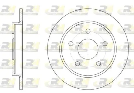 Тормозной диск ROADHOUSE 6147.00