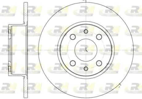 Тормозной диск ROADHOUSE 6150.00