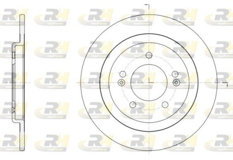 Тормозной диск ROADHOUSE 61506.00