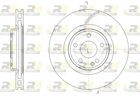 Тормозной диск ROADHOUSE 61524.10