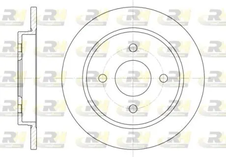 Тормозной диск ROADHOUSE 6155.00