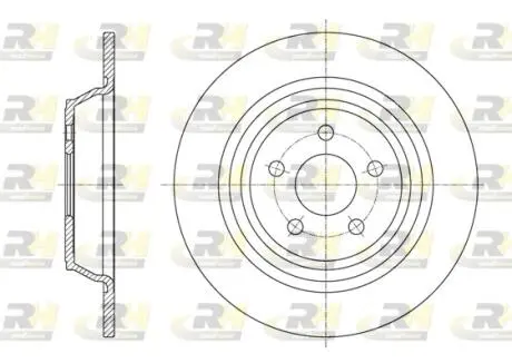 Тормозной диск ROADHOUSE 61604.00