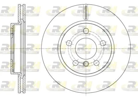 Тормозной диск ROADHOUSE 61617.10