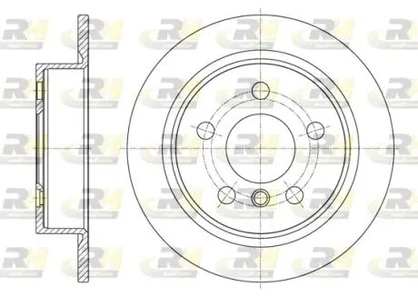 Тормозной диск ROADHOUSE 61618.00