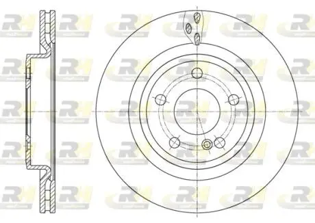 Тормозной диск ROADHOUSE 61633.10